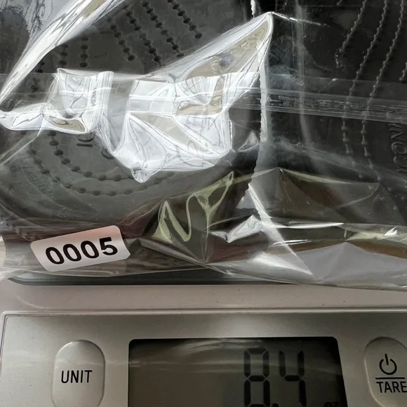 Crocs Thong Flat Black Slide Pool Outdoor Sandals Unisex M 7 W 9 - Picture 5 of 5